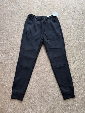 American Eagle Outfitters Black Men's Tapered Jogger Sweatpants